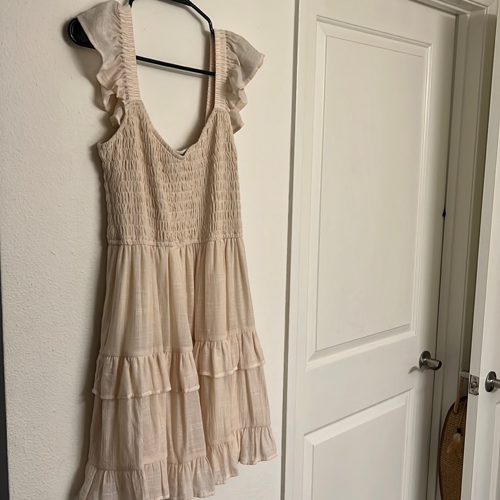 Vici ruffle dress